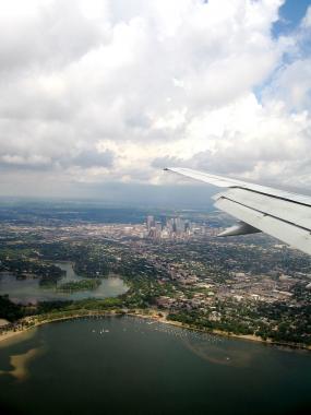 Lake Calhoun, arial view